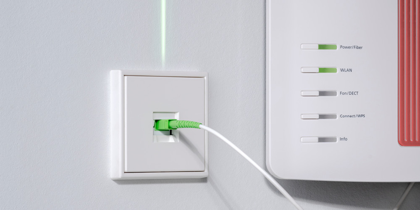 Die neuen Glasfaser-Anschlussdosen bei Mäckle Elektrotechnik GmbH & Co.KG in Blaustein, Württ